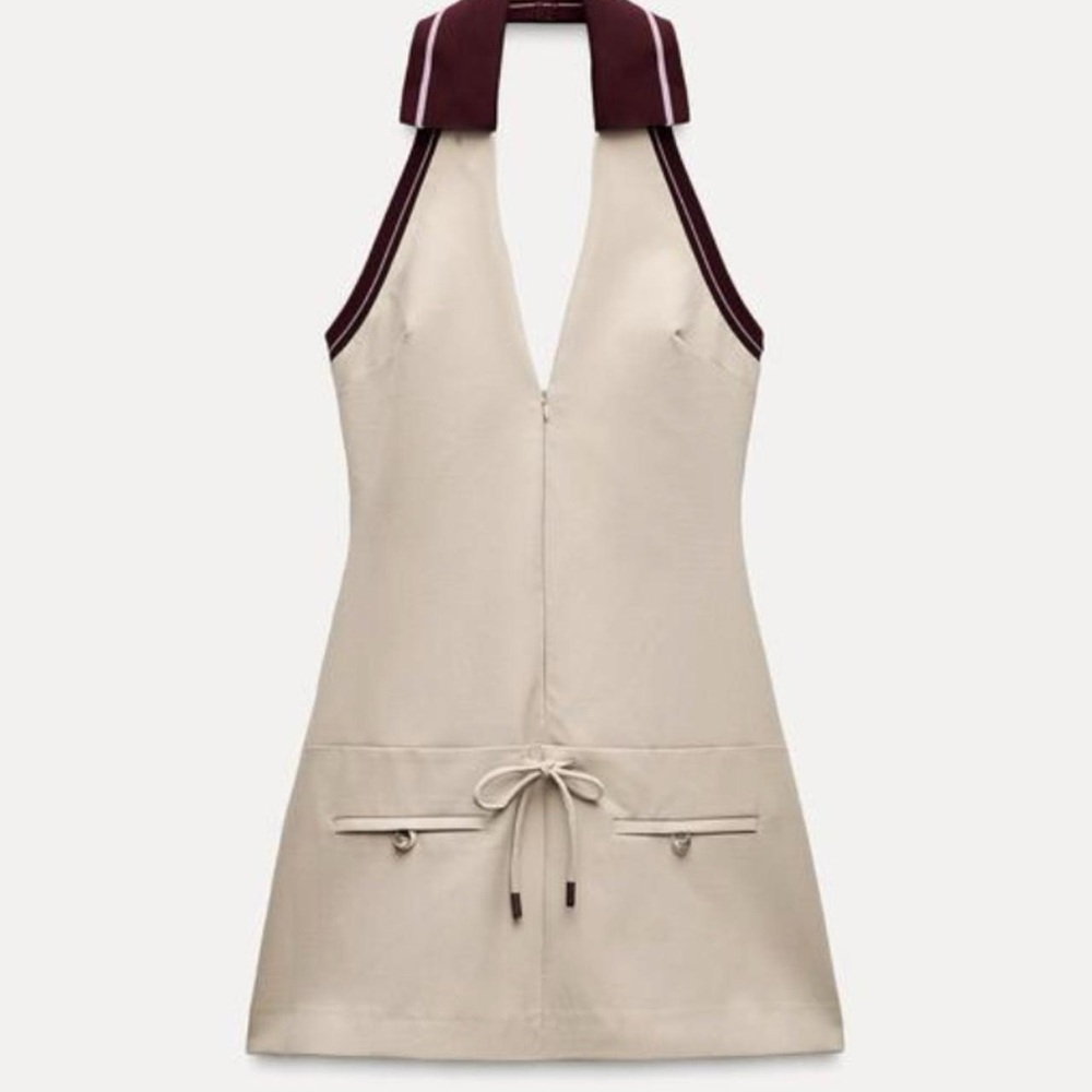 Zara halter dress